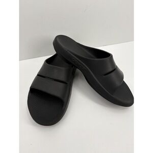 OOFOS Men's Ooahh Recovery Slide Slip On Rubber Comfort Strap Footwear Size 14